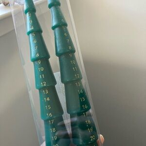Ashland Green Advent Tree Candles